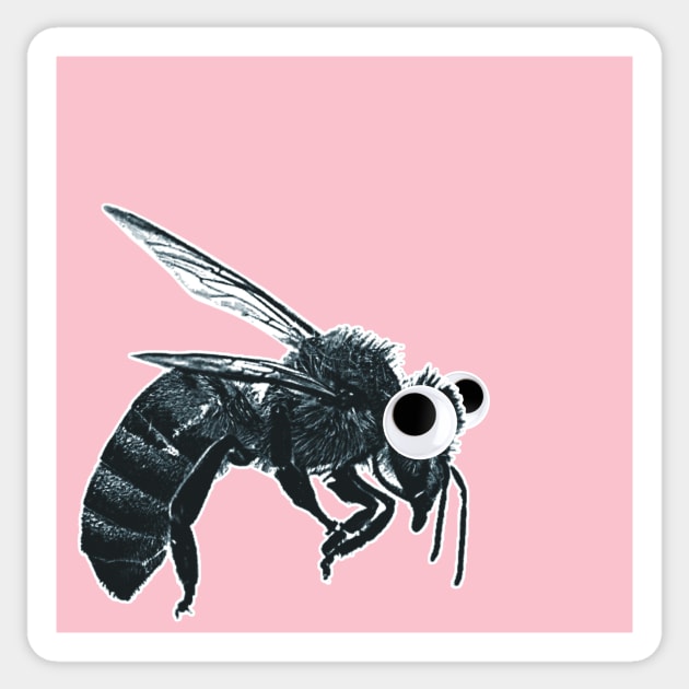 Big Dumb-Shit Bees! Sticker by DavidCentioli